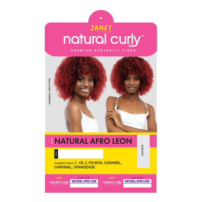 Janet Collection Natural PREMIUM Synthetic Afro Wig - Leon