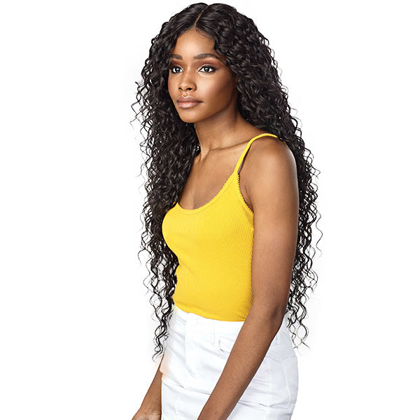 Sensationnel Synthetic Empress Center Deep Part Lace Front Edge Wig - NAYANA