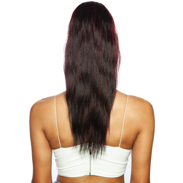 Mane Concept Human Hair StyleMix Brazilian Mega Wrap & Tie Ponytail - MBWNT03 NEW WAVE 22 INCH