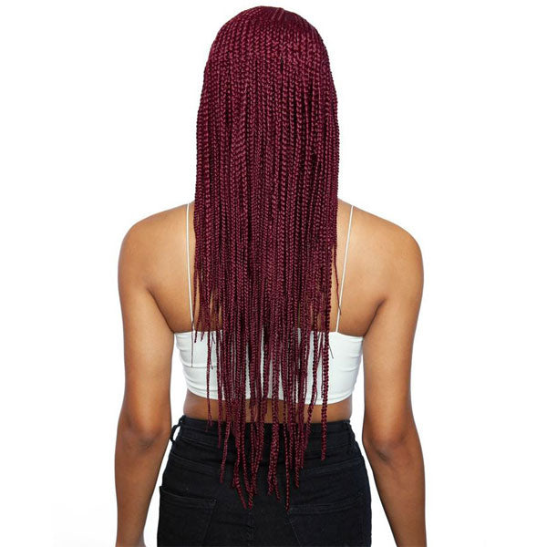 Red Carpet Premiere Invisible Braid Synthetic 13"x7" Lace Wig RCBI01 NICKI 28 Inch