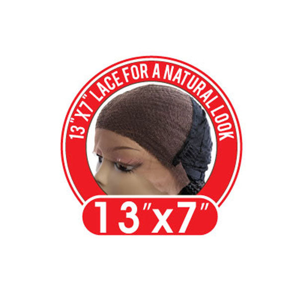 Red Carpet Premiere Invisible Braid Synthetic 13"x7" Lace Wig RCBI01 NICKI 28 Inch