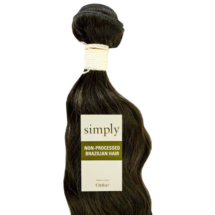 Outre Simply Non Processed Human Hair Weave BRAZILIAN NATURAL WAVE 10" - 30"