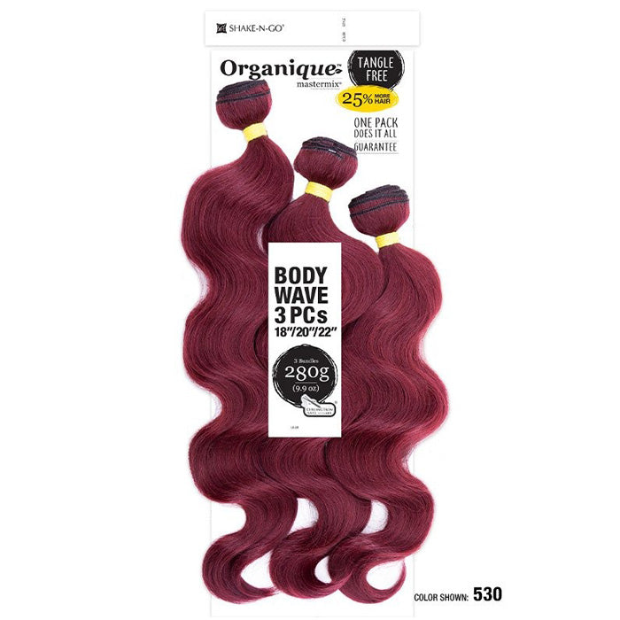 Shake-N-Go Organique Mastermix Weave - BODY WAVE 3 PCS 14-28"