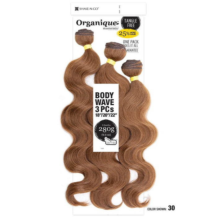 Shake-N-Go Organique Mastermix Weave - BODY WAVE 3 PCS 14-28"