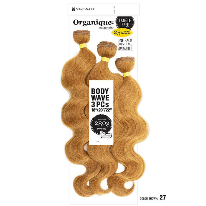 Shake-N-Go Organique Mastermix Weave - BODY WAVE 3 PCS 14-28"