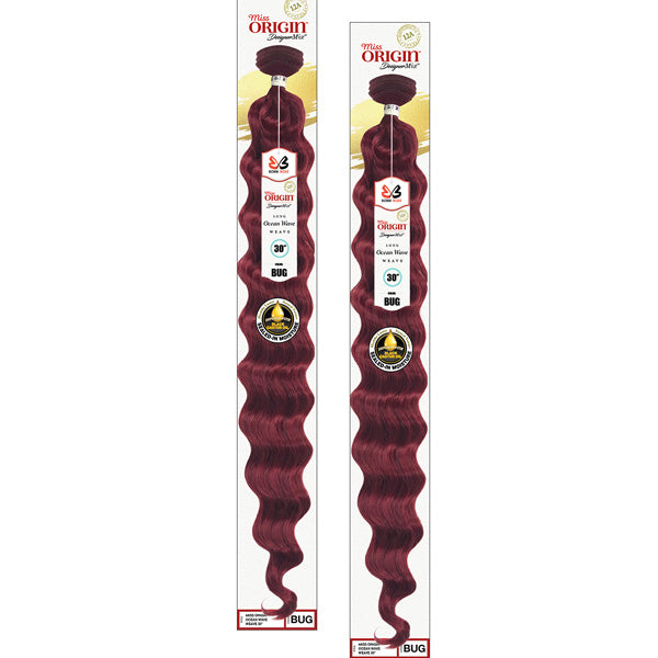 Bobbi Boss Miss Origin Human Hair Blend Weave - OCEAN WAVE 18/24/30"