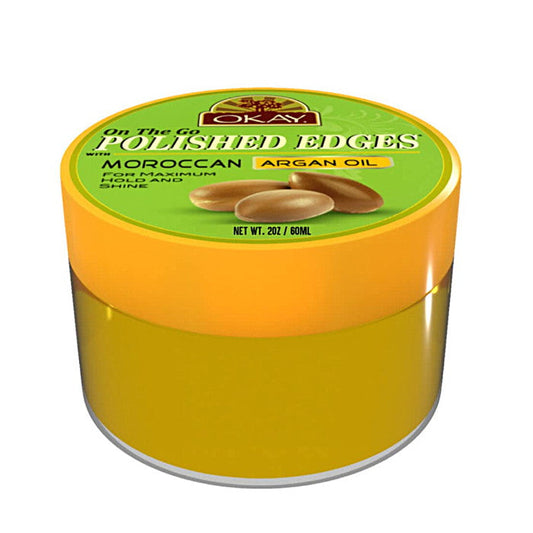 Okay Roots Therapy Argan Oil Polished Edges Moroccan 2 oz
