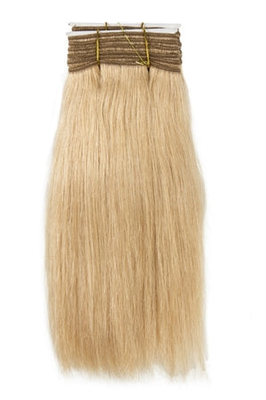 Onyx100% Human Hair Weave - NATURAL SILKY 10 - 14" (Machine-Tied)