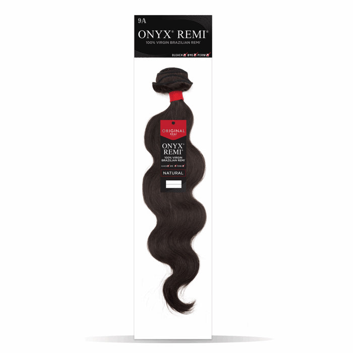 Onyx 9A 100% Brazilian Virgin Remi Human Hair Bundle Weave - BODY WAVE 12-24"