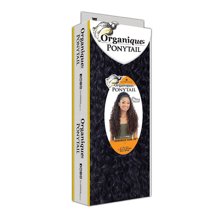 Shake-N-Go Organique Drawstring Ponytail - DOMINICA CURL 28
