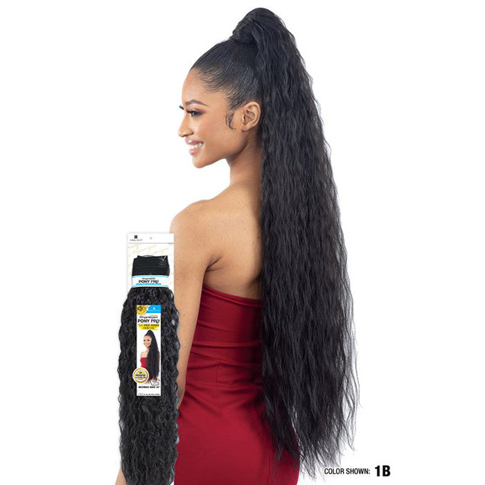 Shake N Go Organique Pony Pro Ponytail - MERMAID WAVE 36"
