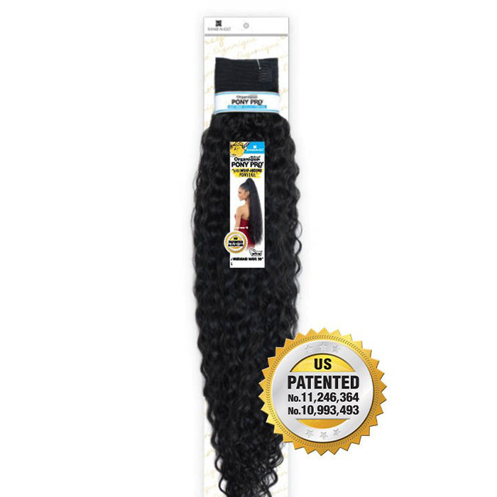 Shake N Go Organique Pony Pro Ponytail - MERMAID WAVE 36"
