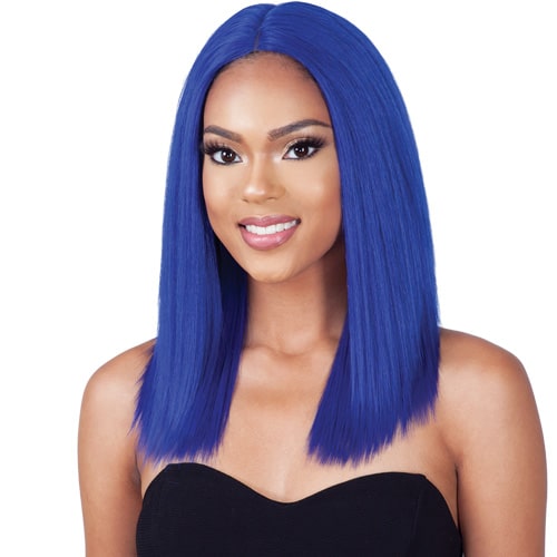 Mayde Beauty Synthetic Bloom Bundle Weave SILKY STRAIGHT 5PCS + Lace Closure