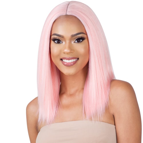Mayde Beauty Synthetic Bloom Bundle Weave SILKY STRAIGHT 5PCS + Lace Closure