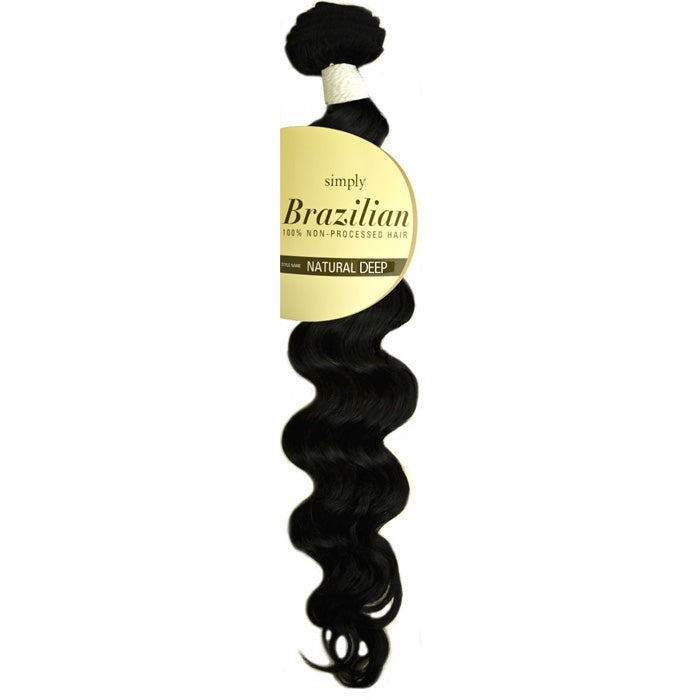 Outre Simply Brazilian 100% Non-Processed Hair - NATURAL DEEP Weave 12" - 24"