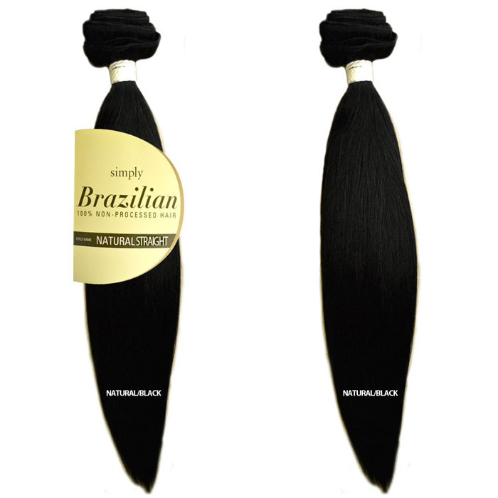 Outre Simply Brazilian 100% Non-Processed NATURAL STRAIGHT Weave 10" - 24"