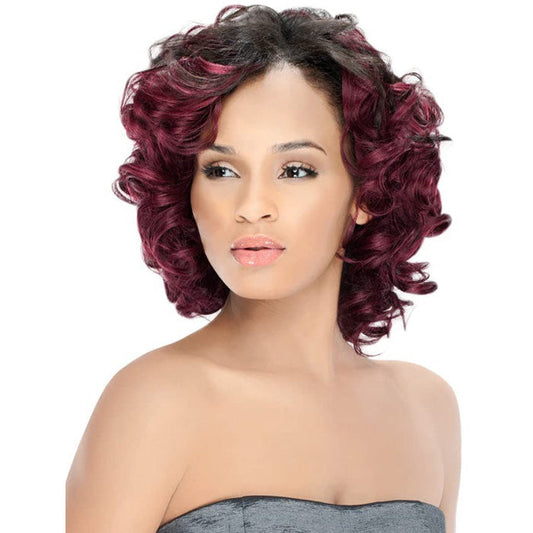 Outre Premium Purple Pack Weave 100% Human Hair - JADE SWIRL 3 Pcs