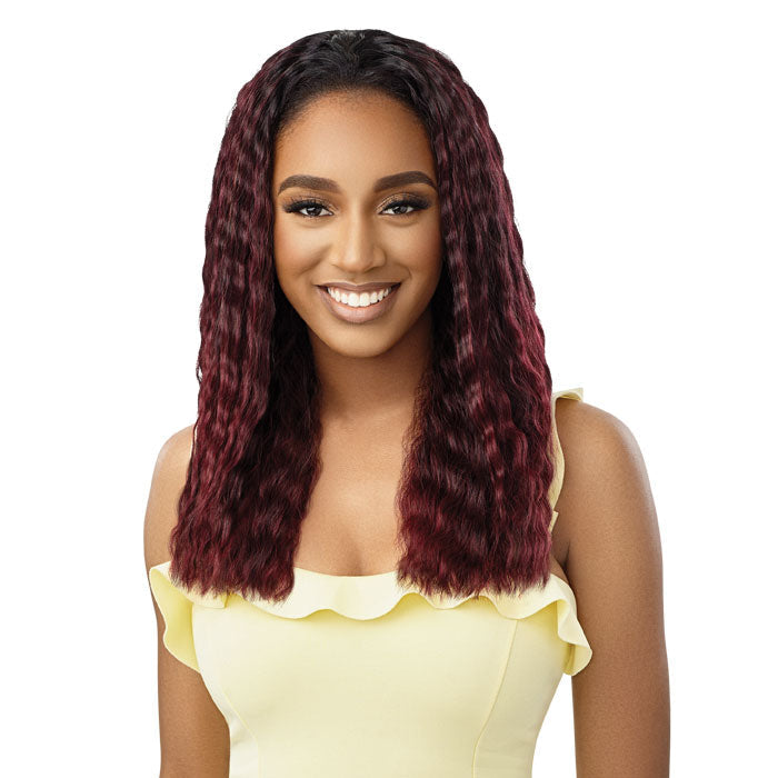 Outre Converti Cap Deluxe Half Wig Crimp Wave - RISING STAR