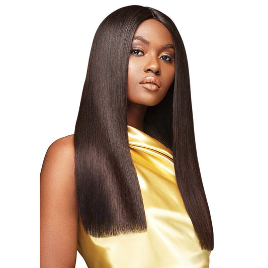 OUTRE MYTRESSES GOLD LABEL 100% HUMAN HAIR WEAVE WITH CLOSURE - NATURAL STRAIGHT