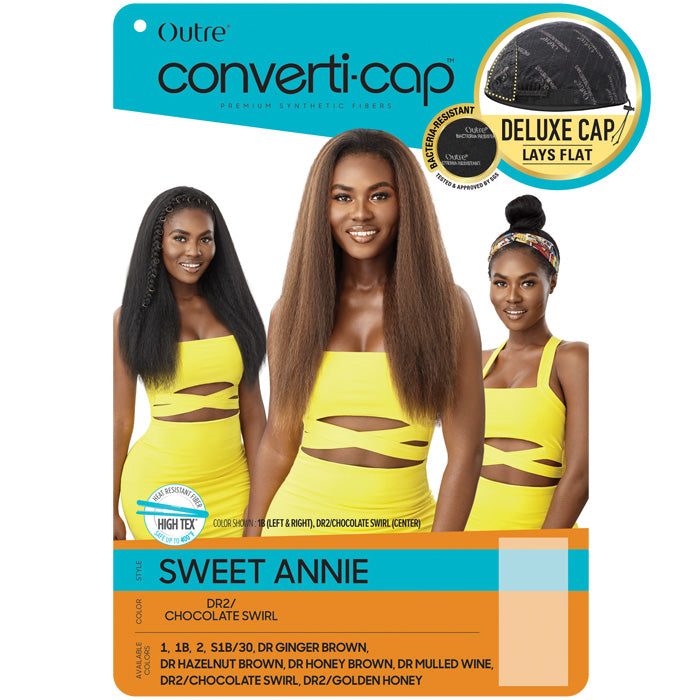 Outre Converti Cap Deluxe Half Wig - SWEET ANNIE