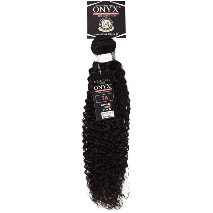 Onyx 7A 100% Brazilian Virgin Remi Human Hair Weave Bundle - BOHEMIAN CURL 26"