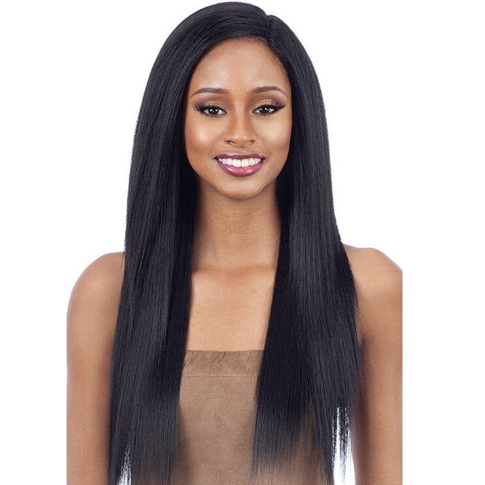 Shake-N-Go Organique Mastermix Weave - YAKY STRAIGHT 4 PCS 14/16/18"+ 5" CLOSURE