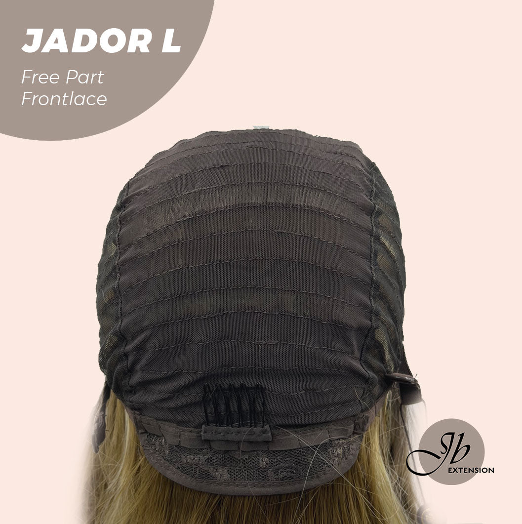 Silvia Highly Recommended- 24 Inches Mix Brown Curly Lace Front Wig.Pre Plucked 13*4 HD Transparent Lace Frontal Handmade Futura Fiber Swiss Lace Synthetic Fiber Pre-Cut Lace Glueless Wig JADOR L