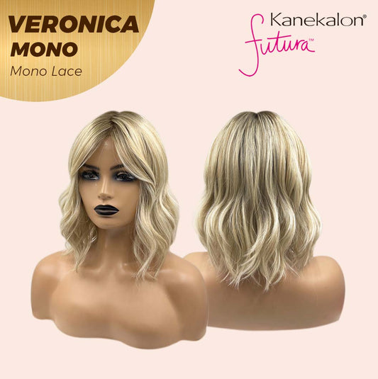 [PRE-ORDER] JBEXTENSION VERONICA MONO Monofilament Handmade Wig 6X5 Full Monofilament Hand Tied Top Wig 12 Inches Blonde Wave Mono Lace Wig With Anti-slip Silicone Strips Glueless Wig VERONICA MONO【BENDY EAR TABS】