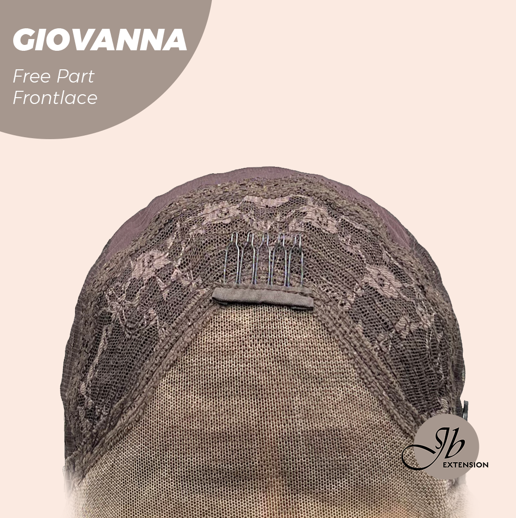 [PRE-ORDER] JBEXTENSION 22 Inches Mix Blonde Straight Fiber X, Tangle Less Pre-Cut Free Part Frontlae Glueless Wig GIOVANNA