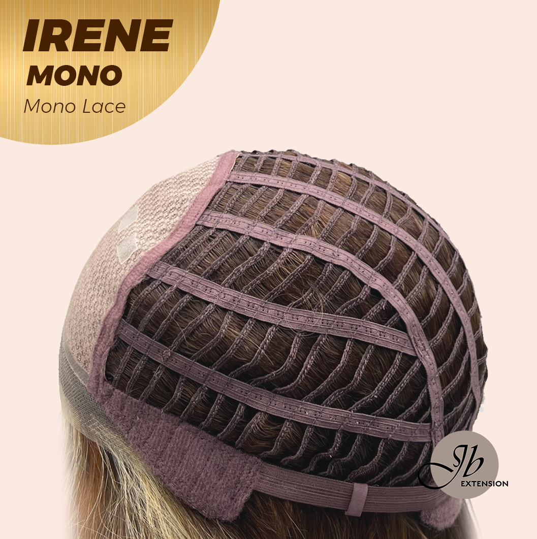 [PRE-ORDER] JBEXTENSION IRENE MONO Monofilament Handmade Wig 6X5 Full Monofilament Hand Tied Top Wig 19 Inches Hazelnut Curly Mono Lace Wig With Anti-slip Silicone Strips Glueless Wig IRENE MONO【BENDY EAR TABS】