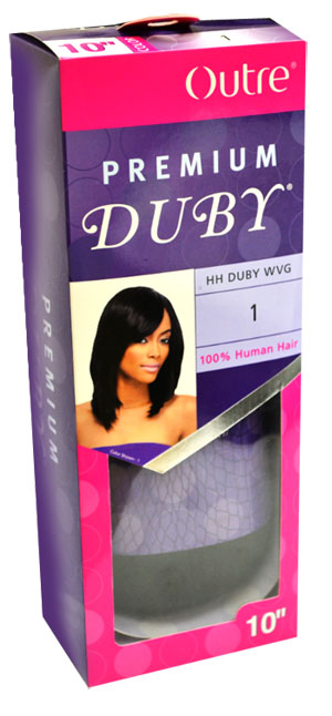 Outre Premium Duby 100% Human Hair HH DUBY Weave 10 Inch
