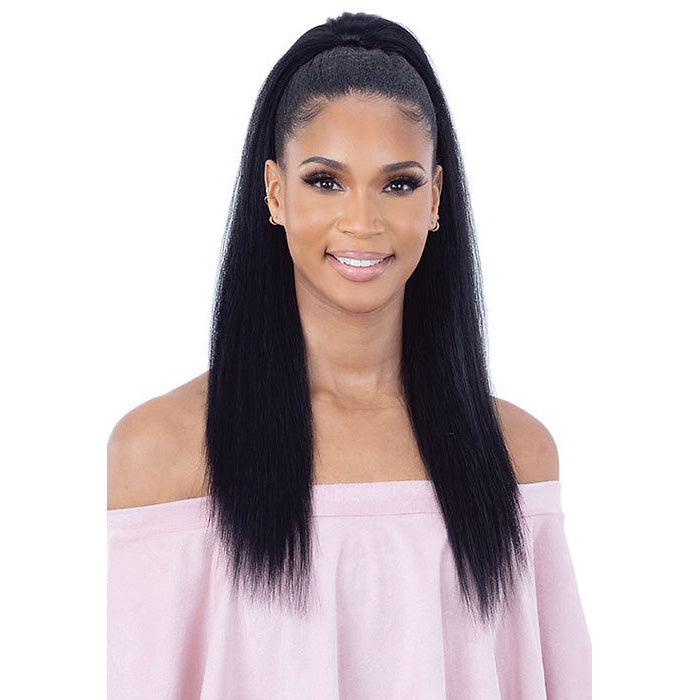 Mayde Candy Drawstring Ponytail - JELLY DIP 24"