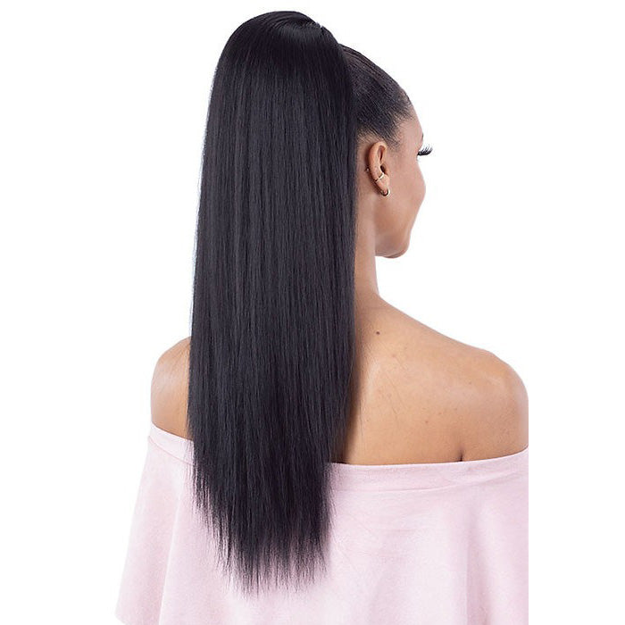 Mayde Candy Drawstring Ponytail - JELLY DIP 24"