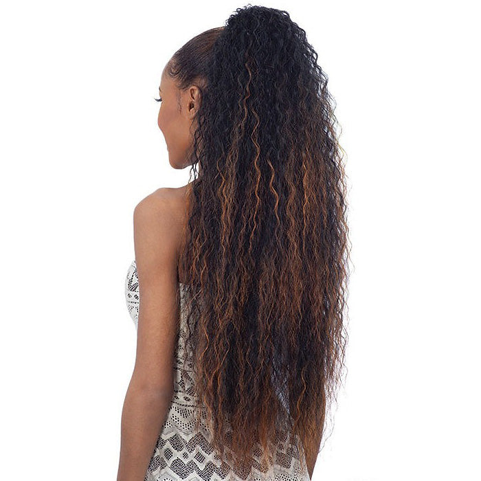 Mayde Drawstring Ponytail - BEACH DOLL