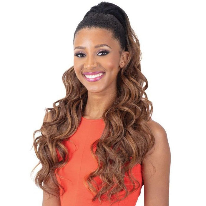 Model Model Gardenia Drawstring Ponytail - LOOSE DEEP 26"