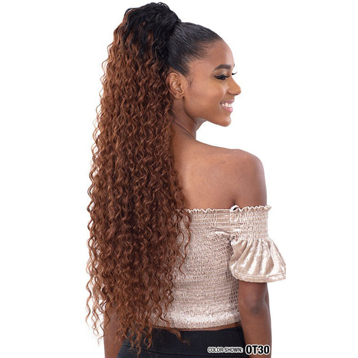 Shake N Go Organique Ponytail - BEACH CURL 28"