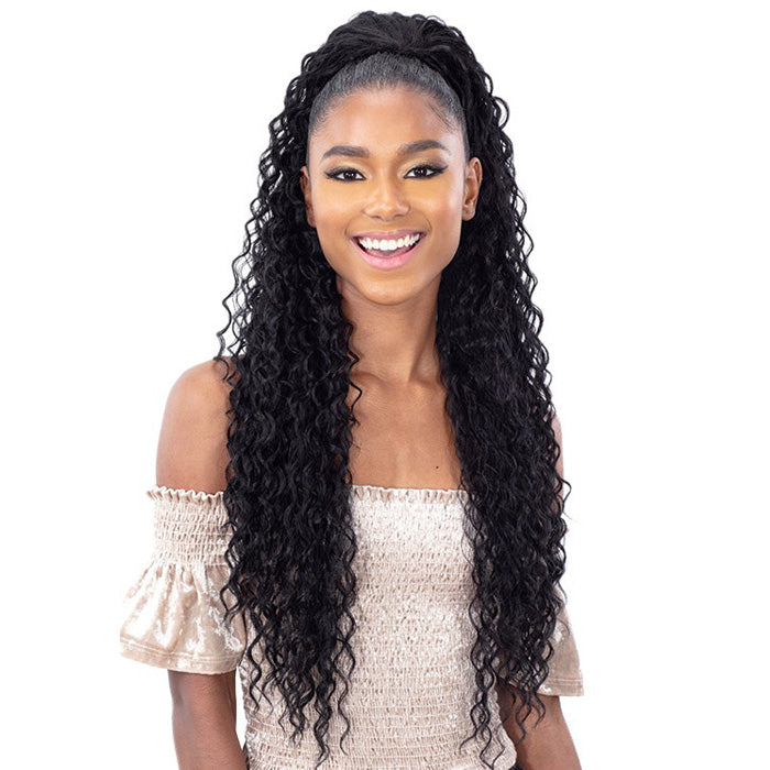 Shake N Go Organique Ponytail - BEACH CURL 28"