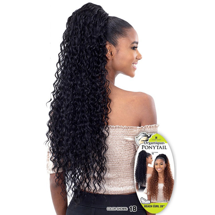 Shake N Go Organique Ponytail - BEACH CURL 28"
