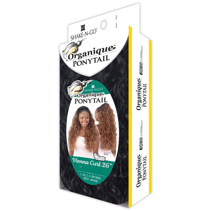 Shake N Go Organique Ponytail - VIENNA CURL 26"
