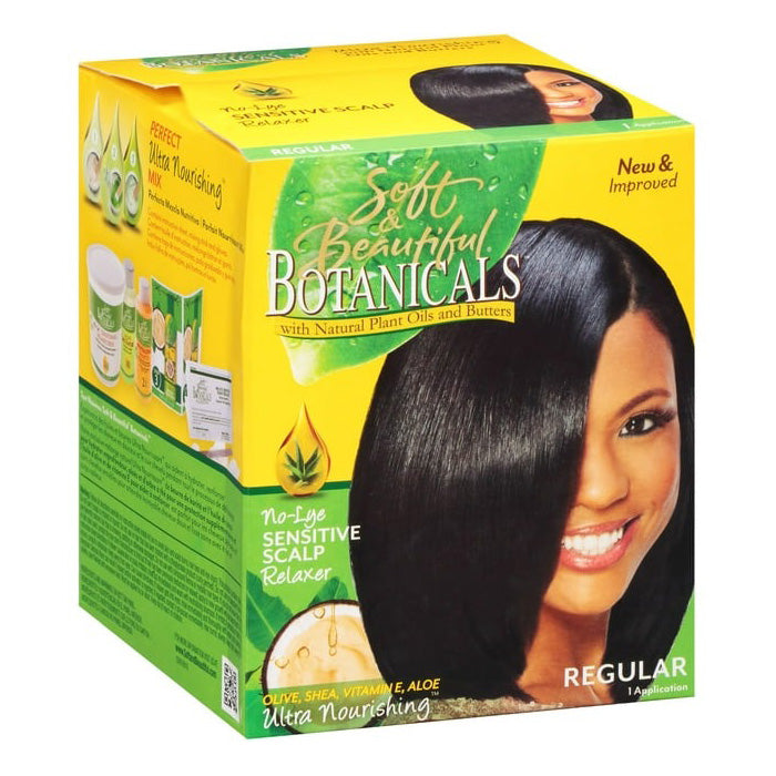 Soft & Beautiful Botanicals NO-LYE RELAXER KIT