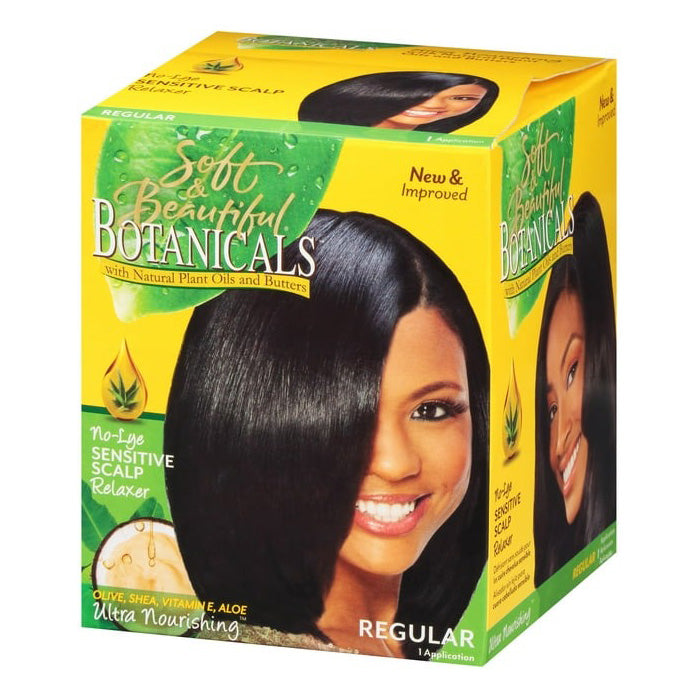 Soft & Beautiful Botanicals NO-LYE RELAXER KIT