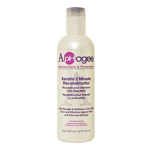 ApHogee Keratin 2 Minute Reconstructor 8 oz, 16 oz