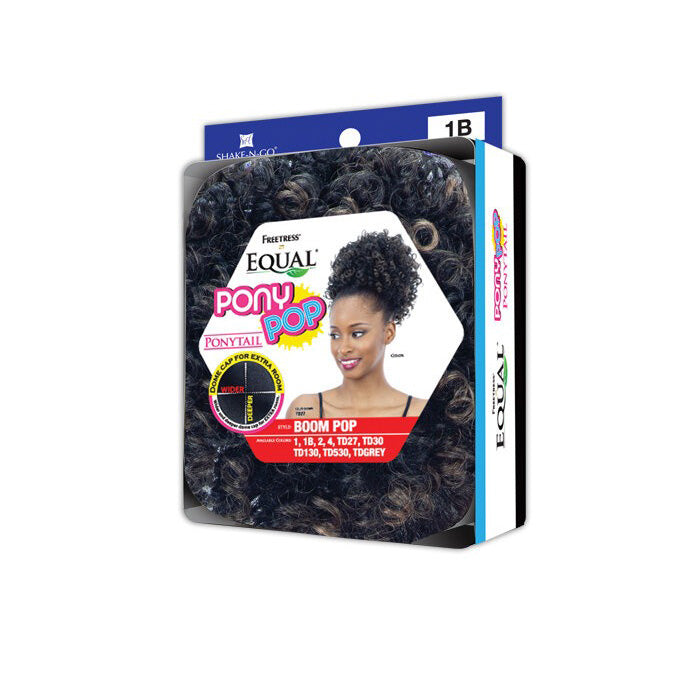 Freetress Equal Synthetic Pony Pop Ponytail BOOM POP