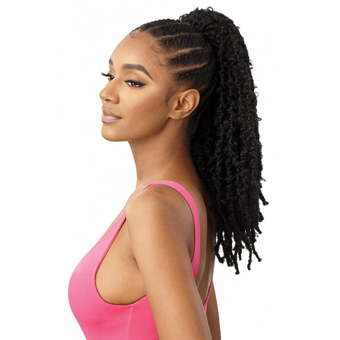 Outre Pretty Quick Premium Synthetic Butterfly Jungle Locs Ponytail 20