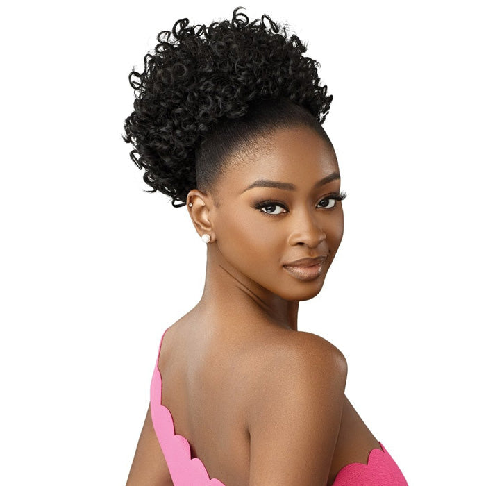 Outre Pretty Quick Drawstring Ponytails - CURLY PUFF
