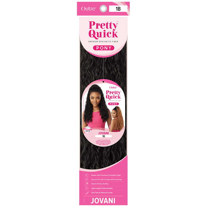 Outre Pretty Quick Drawstring Ponytail - JOVANI