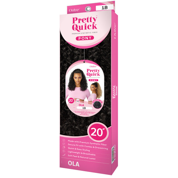 Outre Pretty Quick Drawstring Pony - OLA