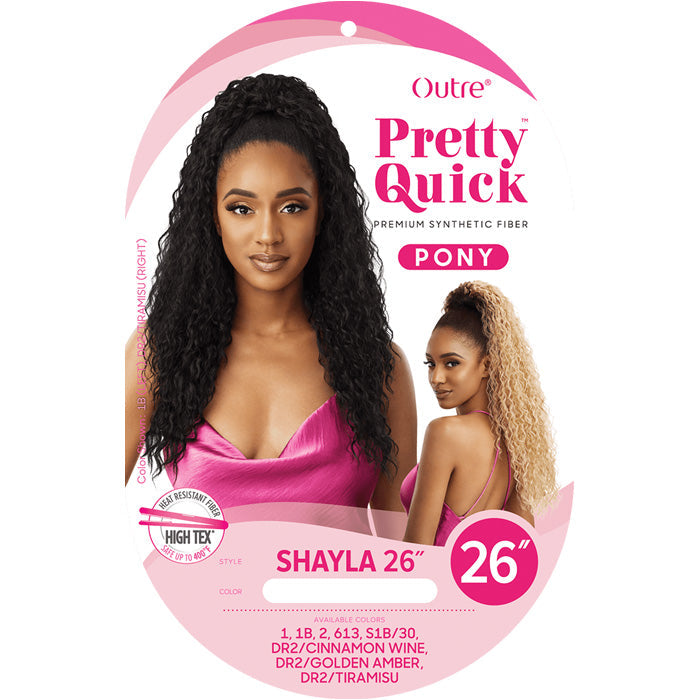 Outre Pretty Quick Drawstring Ponytail - SHAYLA 26"