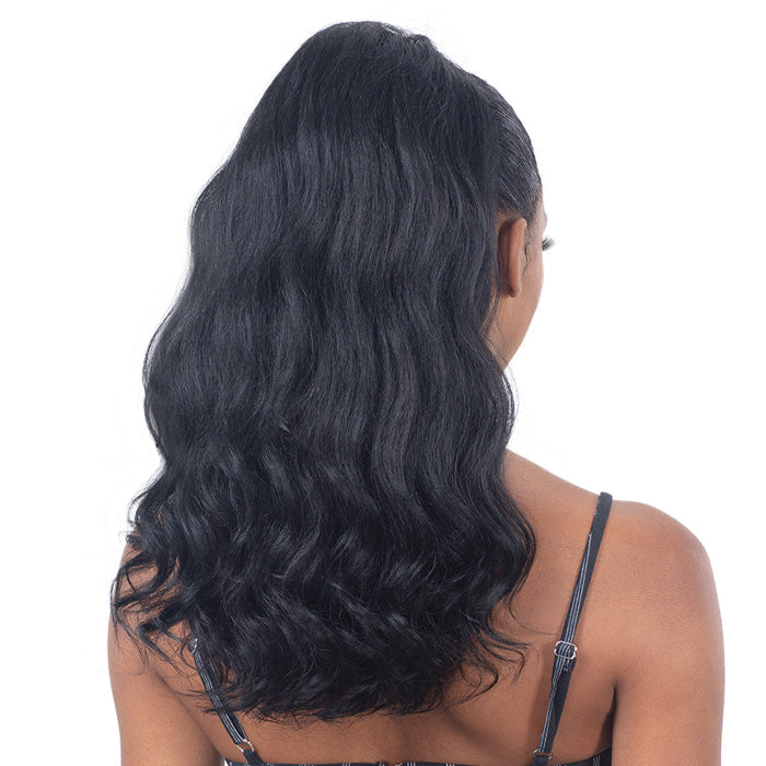 Shake N Go Equal Natural Me Drawstring Ponytail - NATURAL LOOSE WAVE