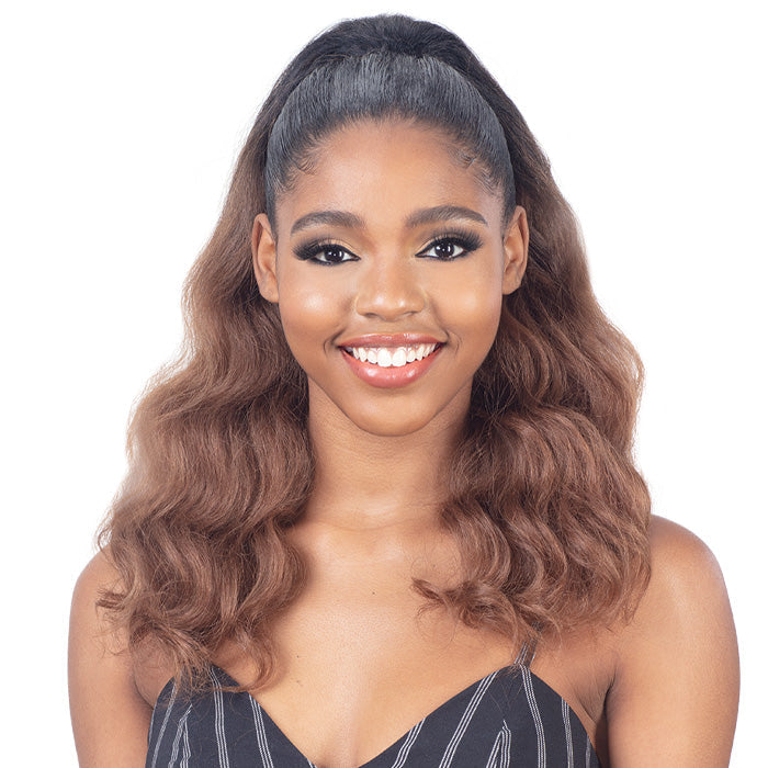 Shake N Go Equal Natural Me Drawstring Ponytail - NATURAL LOOSE WAVE